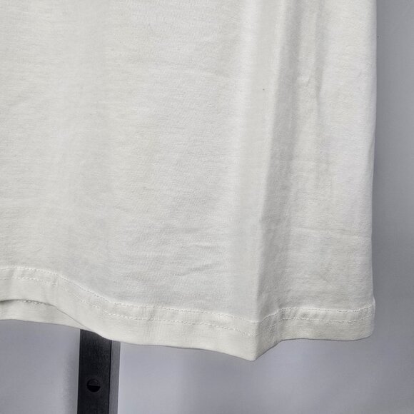 Ben Sherman Grey & Burgundy Cotton T-shirt Size S/M - Picture 5 of 8